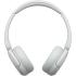 Sony CH520 Wireless Headphones, Bluetooth 5.2, 2.4GHz Band Frequency, Up to 40 Hours Continuous Communications, Up to 3 Hours Charing Time, Silver